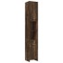 Set de muebles baño 4 pzas madera contrachapada roble