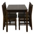 Mesa de comedor y 4 sillas madera