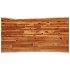 Juego de comedor con borde vivo 3 piezas madera maciza