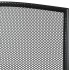 Juego de comedor de jardín 9 piezas acero gris