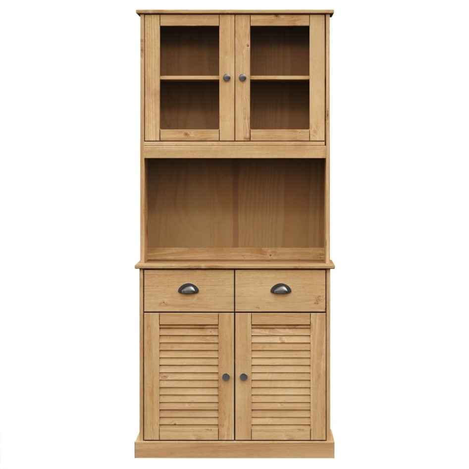 Aparador alto VIGO madera maciza de pino 78x40x175