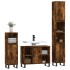 Set de muebles baño 3 pzas madera contrachapada roble