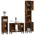Set de muebles baño 3 pzas madera contrachapada roble