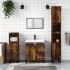 Set de muebles baño 3 pzas madera contrachapada roble