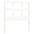 Estructura de cama con cabecero madera maciza
