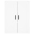 Aparador alto madera contrachapada blanco 69,5x34x180