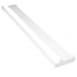 Mampara ducha con estante vidrio ESG aluminio cromado 90x195