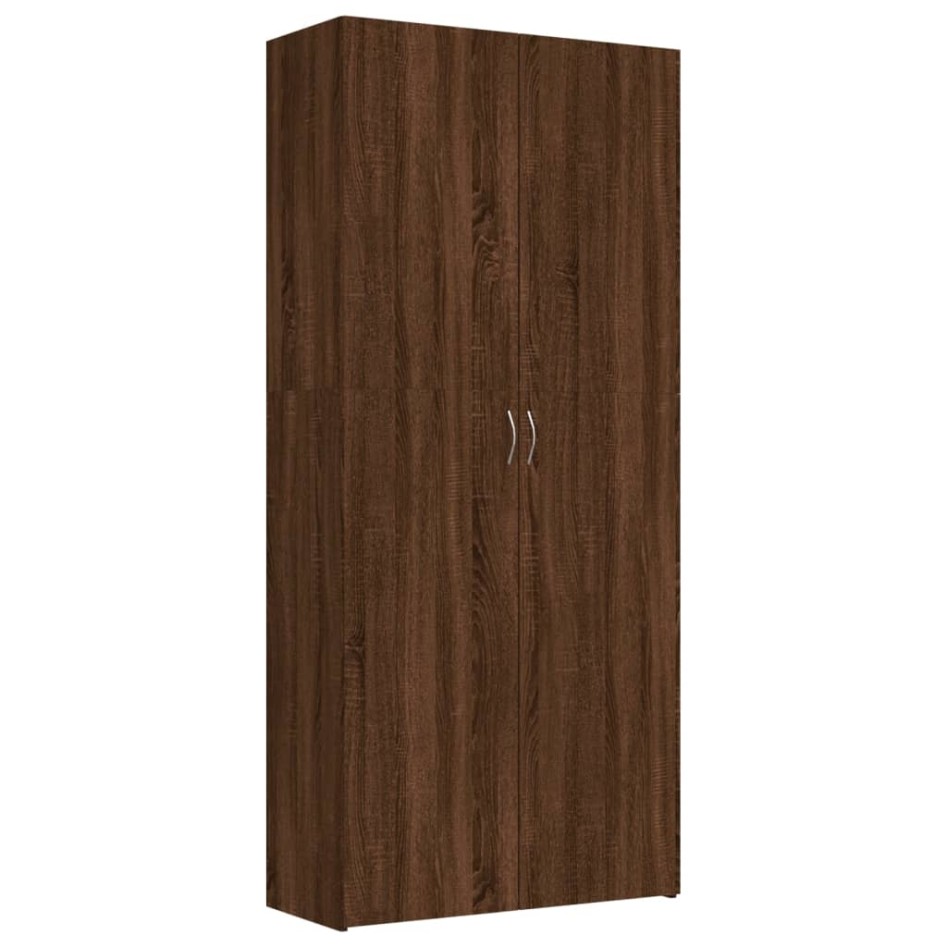 Mueble zapatero madera contrachapada roble marrón
