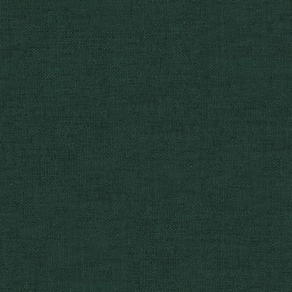 Silla mecedora de tela verde