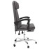 Silla de oficina reclinable masaje cuero sintético