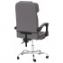 Silla de oficina reclinable masaje cuero sintético