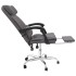 Silla de oficina reclinable masaje cuero sintético