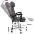 Silla de oficina reclinable masaje cuero sintético