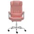 Silla de oficina reclinable masaje cuero sintético