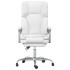 Silla de oficina reclinable masaje cuero sintético