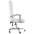 Silla de oficina reclinable masaje cuero sintético