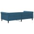 Sofá cama sin colchón terciopelo azul 100x200