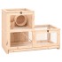 Jaula para hámster madera maciza abeto 81x40x60
