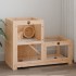 Jaula para hámster madera maciza abeto 81x40x60