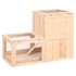 Jaula para hámster madera maciza abeto 81x40x60