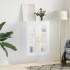Armario de pared blanco 69,5x34x90