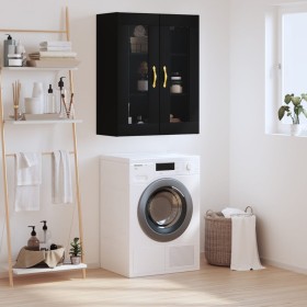 Armario de pared negro 69,5x34x90
