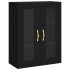 Armario de pared negro 69,5x34x90