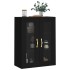 Armario de pared negro 69,5x34x90