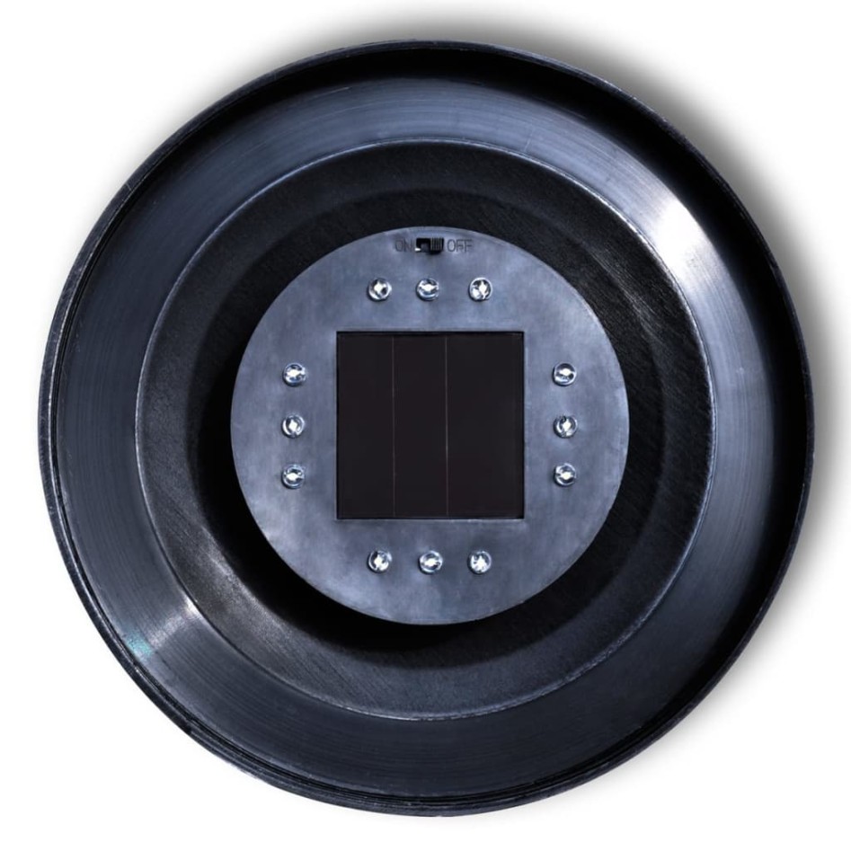 Lámpara de camino de jardín LED 50 cm con pincho de