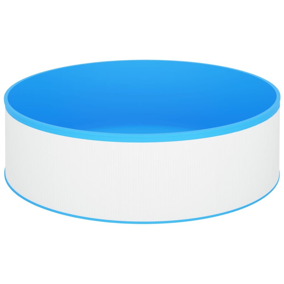 Piscina de chapoteo blanca 350x90