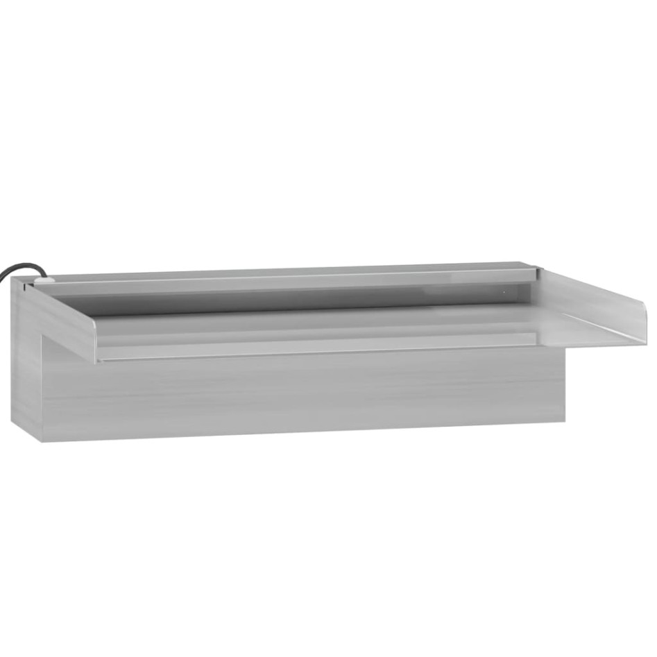 Fuente cascada con LED RGB acero inoxidable 30