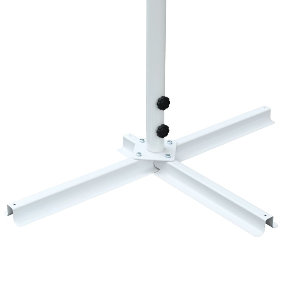 Toldo de pie independiente color crema 600x300