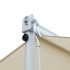 Toldo de pie independiente color crema 600x300