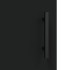 Mueble para TV madera de ingeniería negro 150x30x50