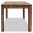 Mesa de comedor de madera reciclada mixta 82x80x76