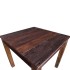 Mesa de comedor de madera reciclada mixta 82x80x76