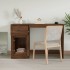 Escritorio cajón madera contrachapada roble marrón 115x50x75