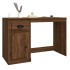 Escritorio cajón madera contrachapada roble marrón 115x50x75