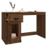 Escritorio cajón madera contrachapada roble marrón 115x50x75