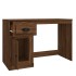 Escritorio cajón madera contrachapada roble marrón 115x50x75