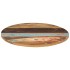 Tablero de mesa redonda 80 cm 25-27 mm madera maciza