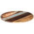 Tablero de mesa redonda 80 cm 25-27 mm madera maciza