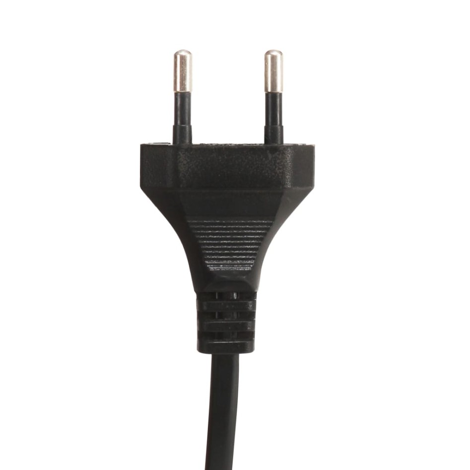 Lámpara de pie madera maciza de mango plateada