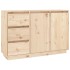 Aparador de madera maciza de pino 111x34x75