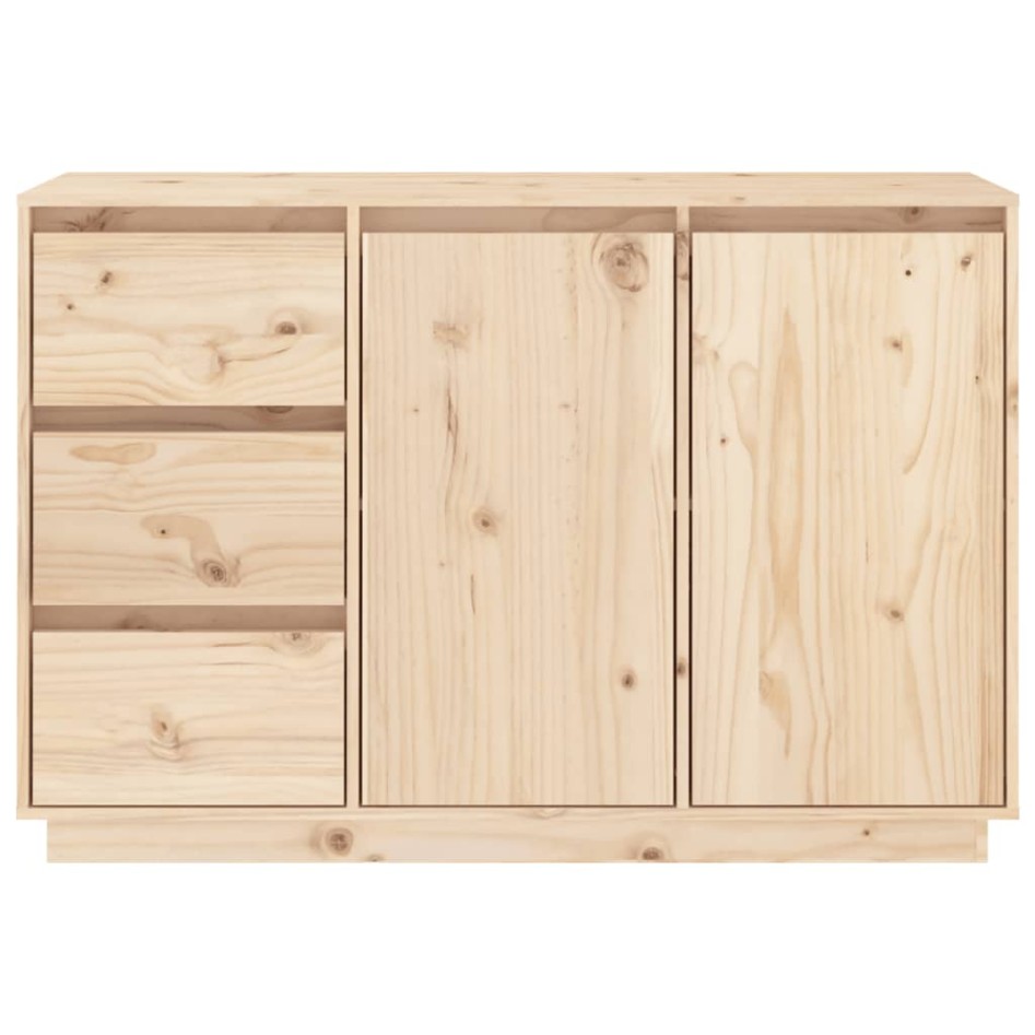 Aparador de madera maciza de pino 111x34x75