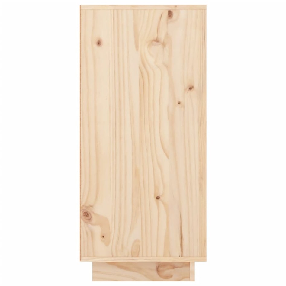 Aparador de madera maciza de pino 111x34x75