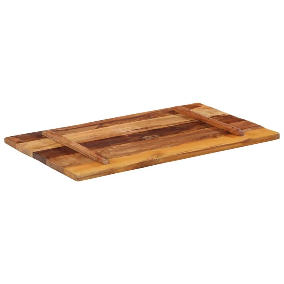 Tablero de mesa rectangular madera maciza 60x100 cm 25-27