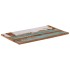 Tablero de mesa rectangular madera maciza 60x100 cm 25-27