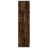 Armario madera contrachapada color roble ahumado 90x52x200