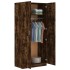 Armario madera contrachapada color roble ahumado 90x52x200
